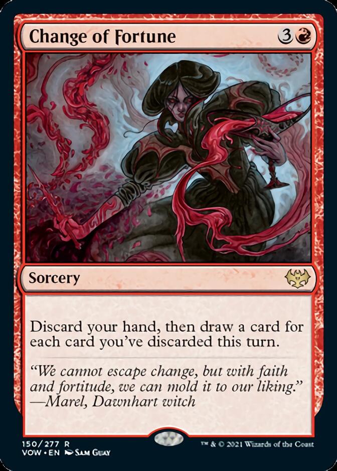 Change of Fortune [Innistrad: Crimson Vow] | Silver Goblin