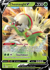 Chesnaught V (015/195) [Sword & Shield: Silver Tempest] | Silver Goblin