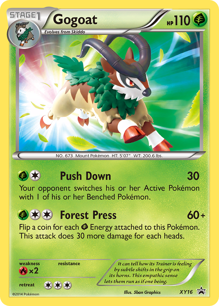 Gogoat (XY16) [XY: Black Star Promos] | Silver Goblin