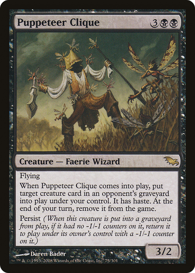 Puppeteer Clique [Shadowmoor] Foil
