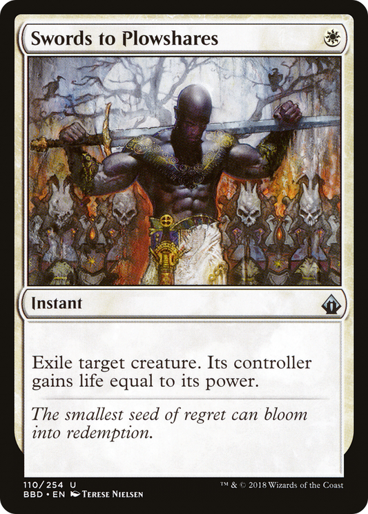 Swords to Plowshares [Battlebond] Foil