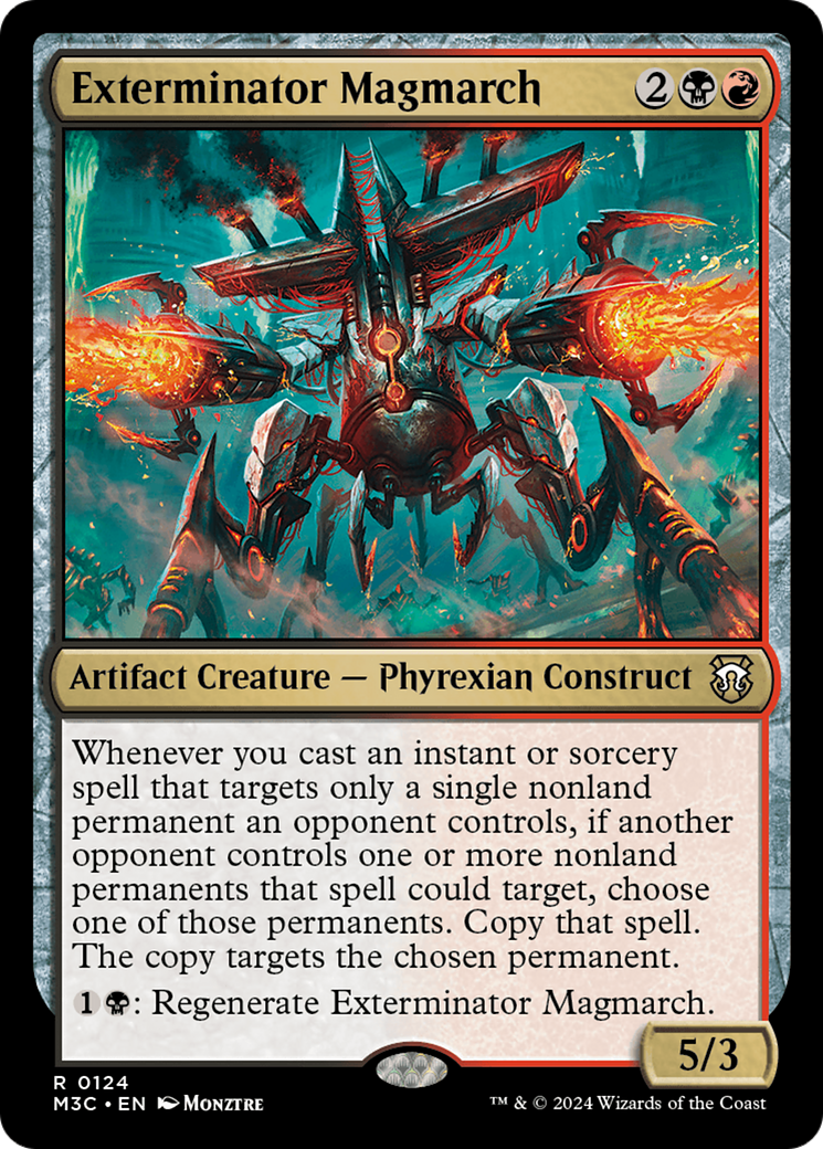 Exterminator Magmarch [Modern Horizons 3 Commander] | Silver Goblin