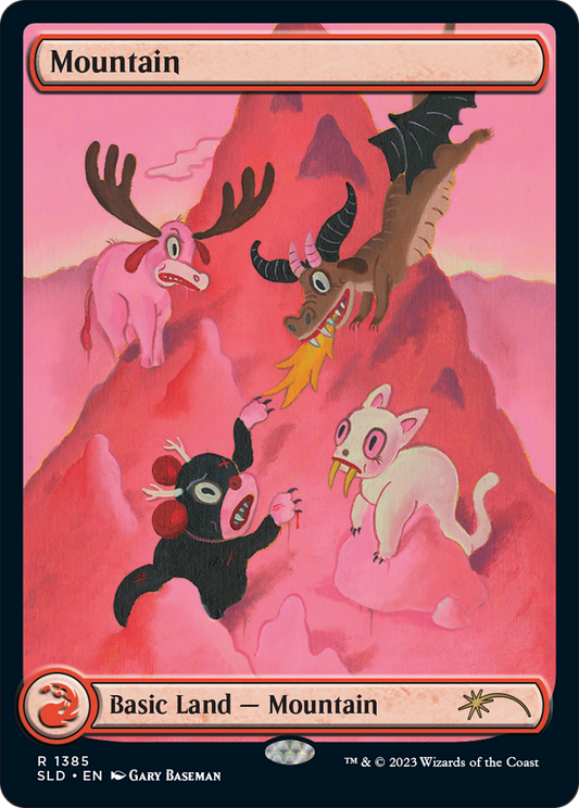 Mountain (1385) [Secret Lair Drop Series] Foil