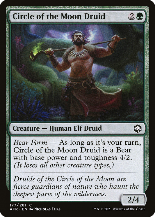 Circle of the Moon Druid [Dungeons & Dragons: Adventures in the Forgotten Realms] Foil