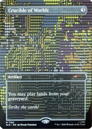 Crucible of Worlds (7162) Foil - Secret Lair Drop Series