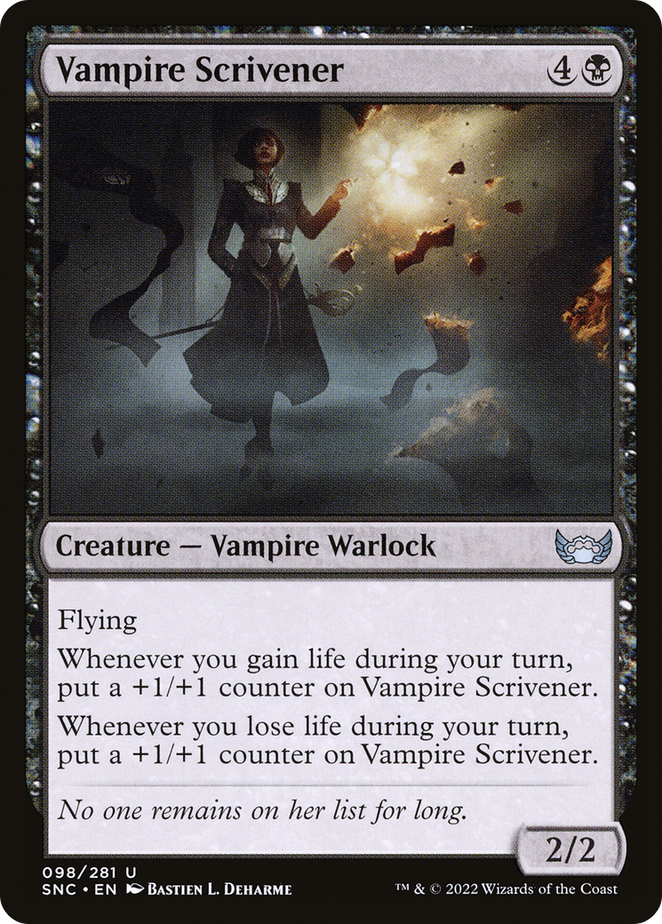 Vampire Scrivener [Streets of New Capenna] Foil