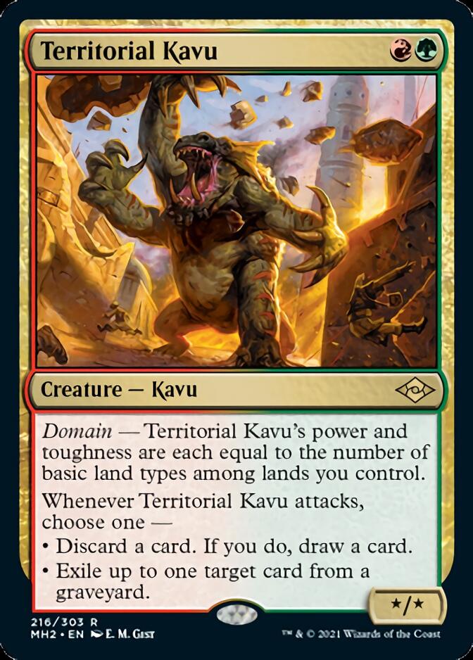 Territorial Kavu [Modern Horizons 2] | Silver Goblin