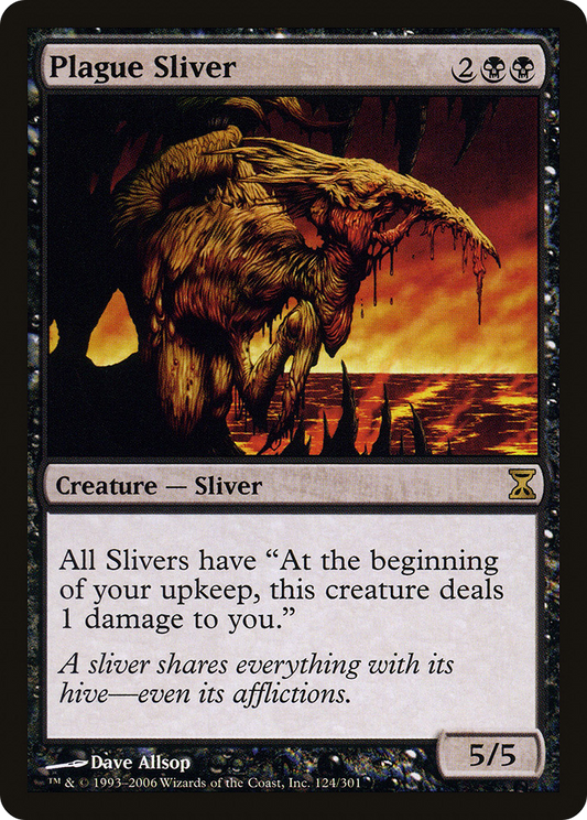 Plague Sliver [Time Spiral] Foil