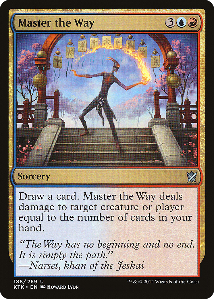 Master the Way [Khans of Tarkir] Foil
