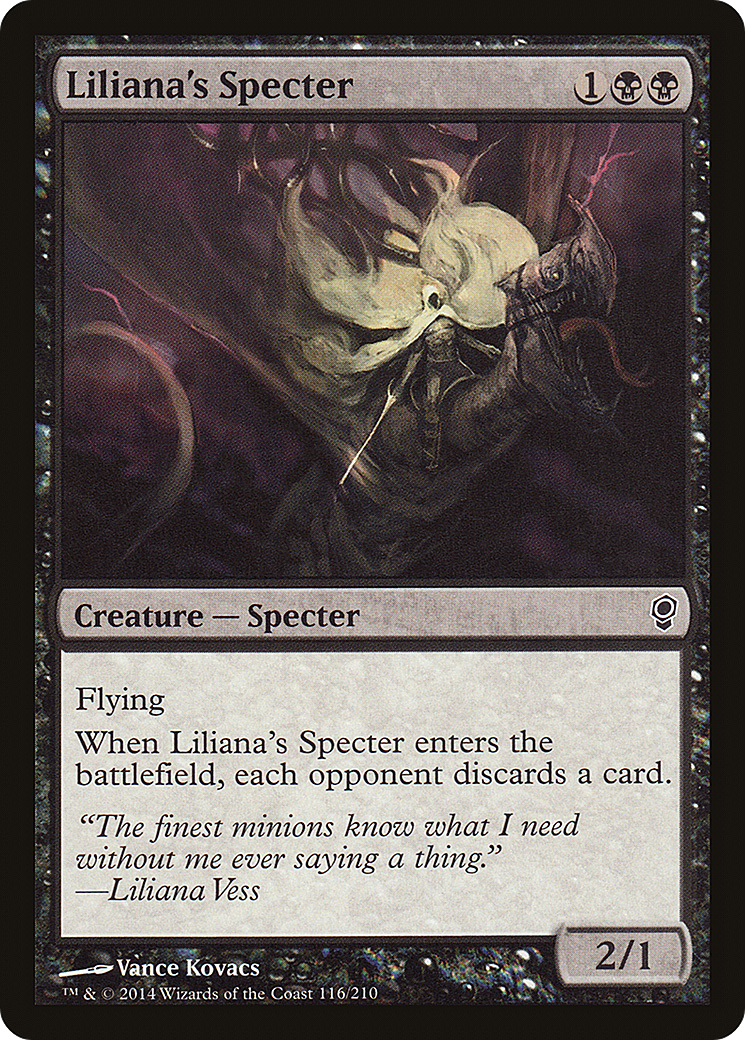 Liliana's Specter [Conspiracy] Foil