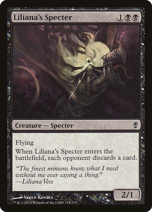 Liliana's Specter [Conspiracy] Foil