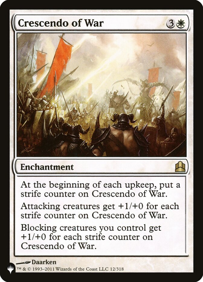 Crescendo of War [The List] | Silver Goblin