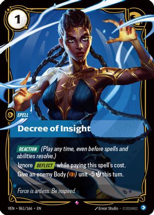 Decree of Insight (061) Foil - Vendetta