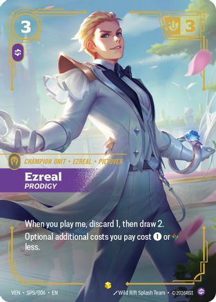 Ezreal – Prodigy (SP5) Foil - Vendetta