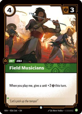 Field Musicians (026) - Vendetta