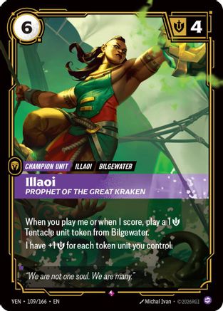 Illaoi – Prophet of the Great Kraken (109) Foil - Vendetta