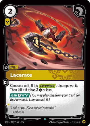 Lacerate (127) - Vendetta