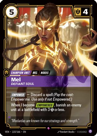 Mel – Defiant Soul (110) Foil - Vendetta