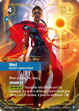 Mel – Newly Awakened (Alternate Art) (069a) Foil - Vendetta