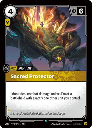 Sacred Protector (129) Foil - Vendetta