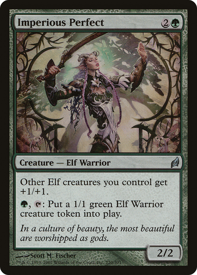 Imperious Perfect [Lorwyn] Foil