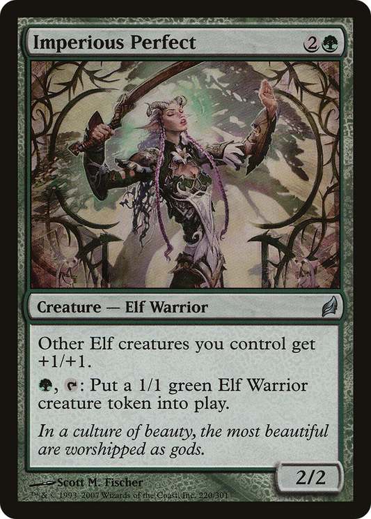 Imperious Perfect [Lorwyn] Foil