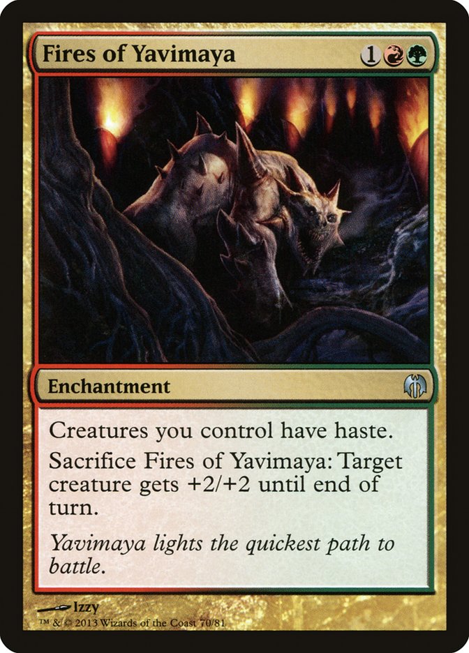 Fires of Yavimaya [Duel Decks: Heroes vs. Monsters] | Silver Goblin
