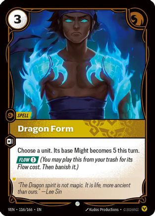 Dragon Form (116) Foil - Vendetta