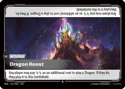 Dragon Roost (157) Foil - Vendetta