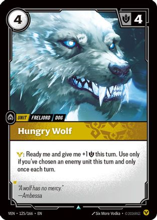 Hungry Wolf (125) Foil - Vendetta