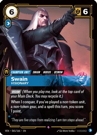 Swain – Visionary (065) Foil - Vendetta