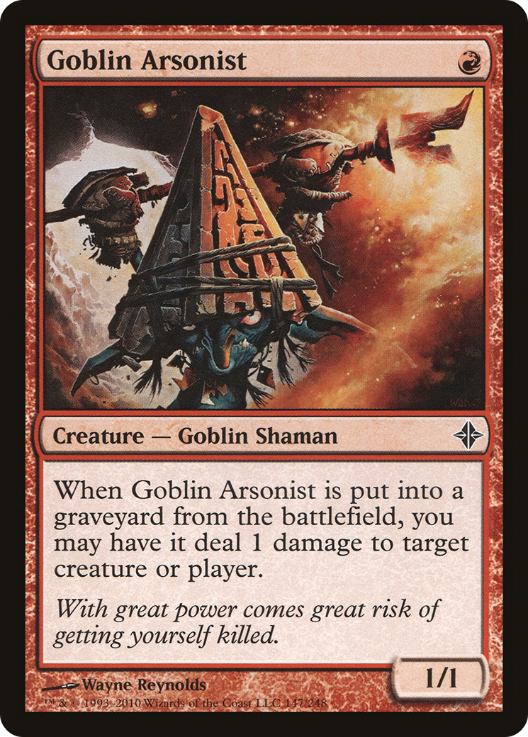 Goblin Arsonist [Rise of the Eldrazi] | Silver Goblin