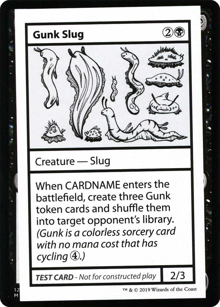 Gunk Slug (043) - Mystery Booster Playtest Cards 2021
