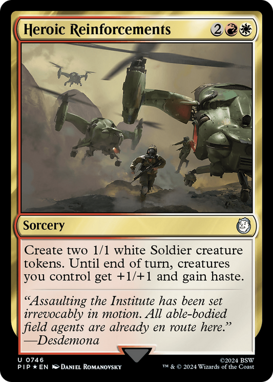 Heroic Reinforcements Foil (746)