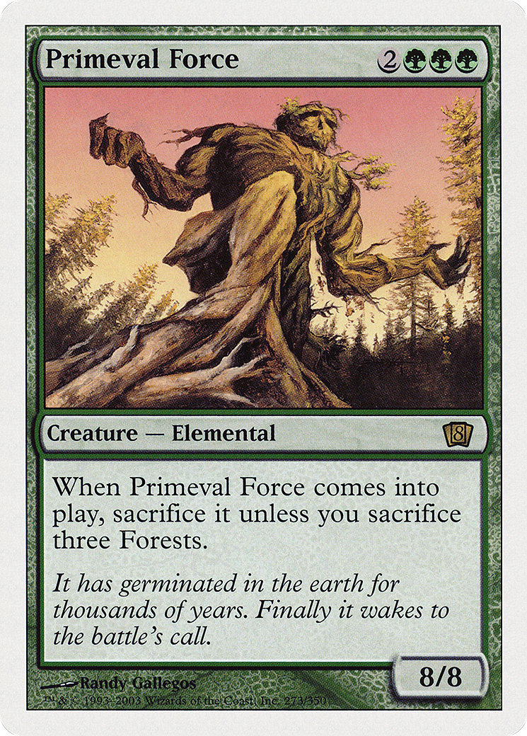 Primeval Force (273) - Eighth Edition