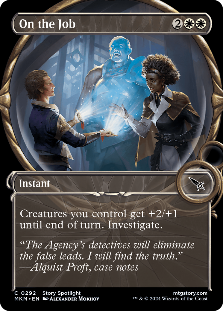 On the Job (Showcase) [Murders at Karlov Manor] Foil