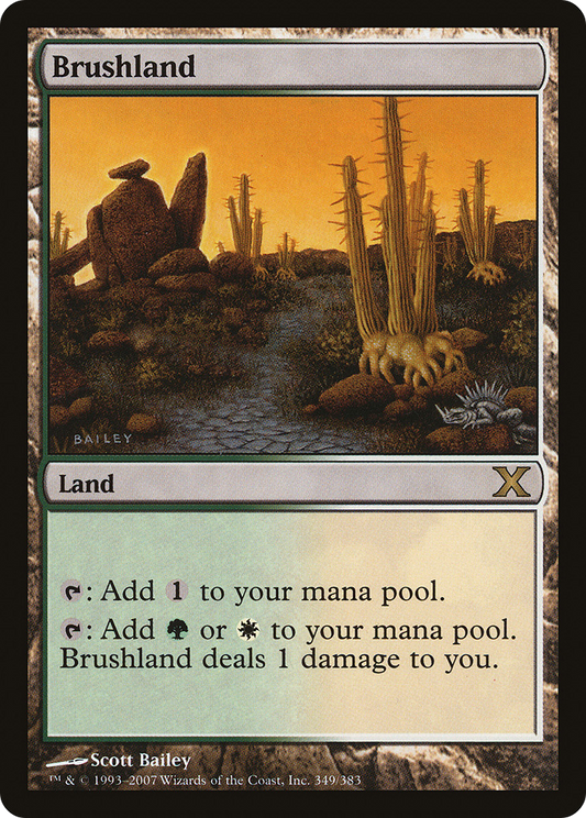 Brushland (349) - Tenth Edition