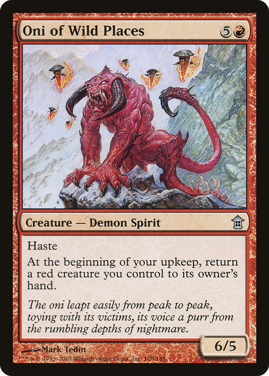Oni of Wild Places [Saviors of Kamigawa] Foil