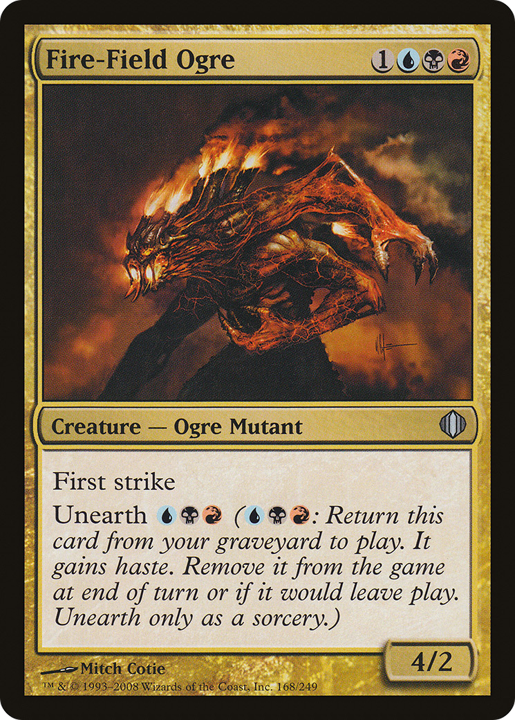 Fire-Field Ogre [Shards of Alara] Foil
