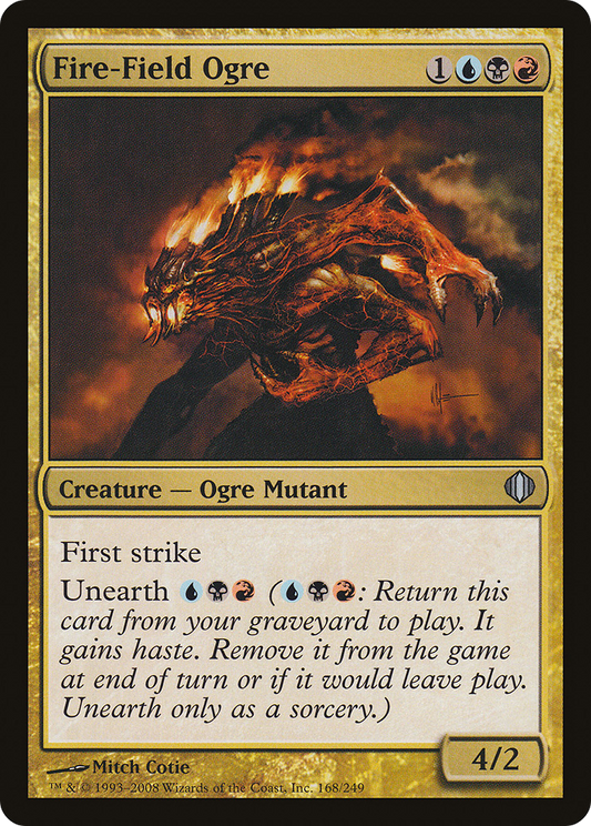 Fire-Field Ogre [Shards of Alara] Foil