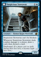 Suspicious Stowaway // Seafaring Werewolf [Innistrad: Midnight Hunt] | Silver Goblin