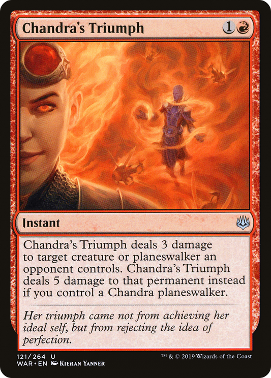 Chandra's Triumph [War of the Spark] Foil