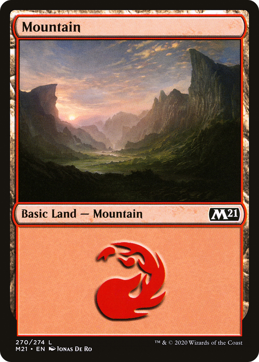 Mountain (270) [Core Set 2021] Foil