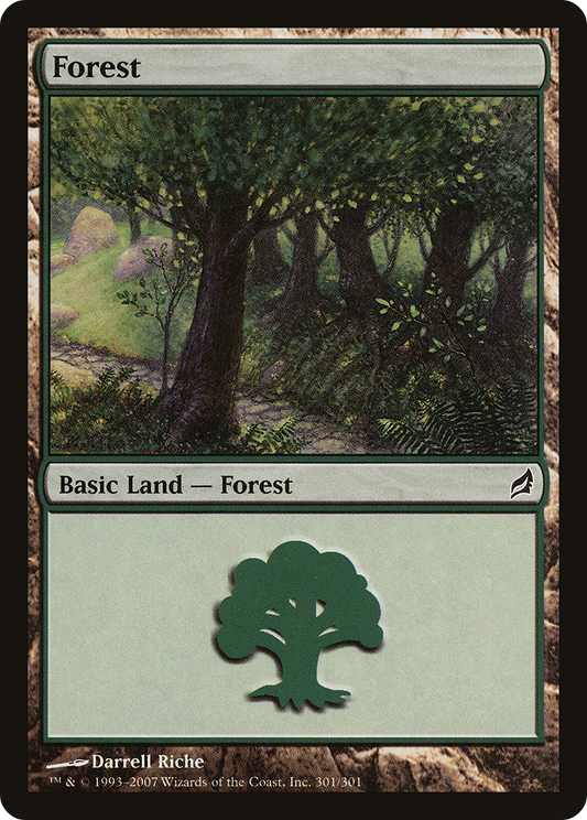 Forest (301) [Lorwyn] Foil