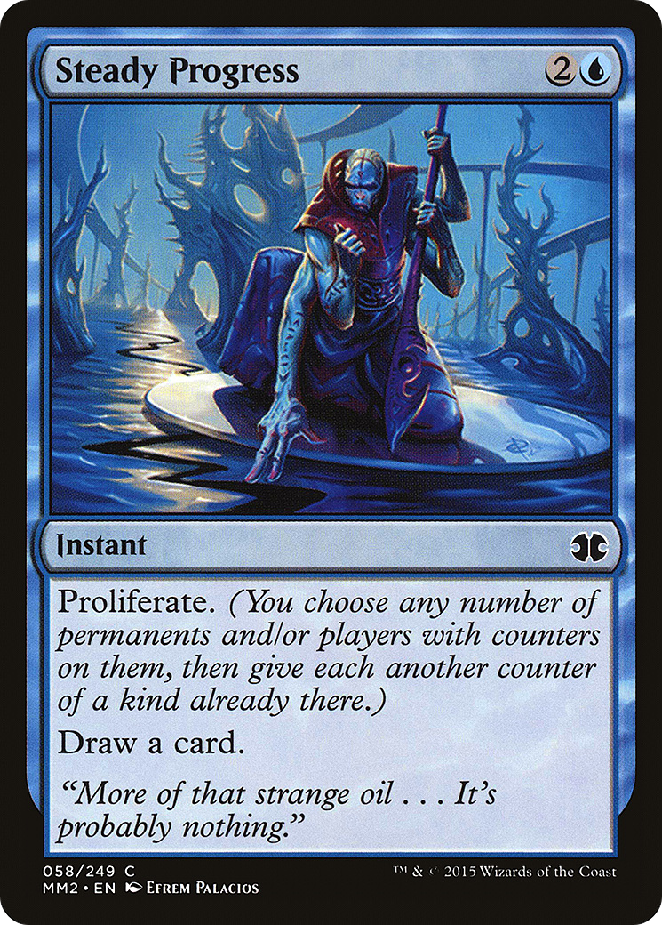 Steady Progress (058) Foil - Modern Masters 2015