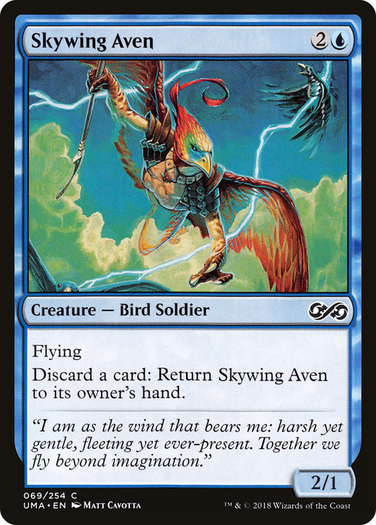 Skywing Aven (069) - Ultimate Masters Foil