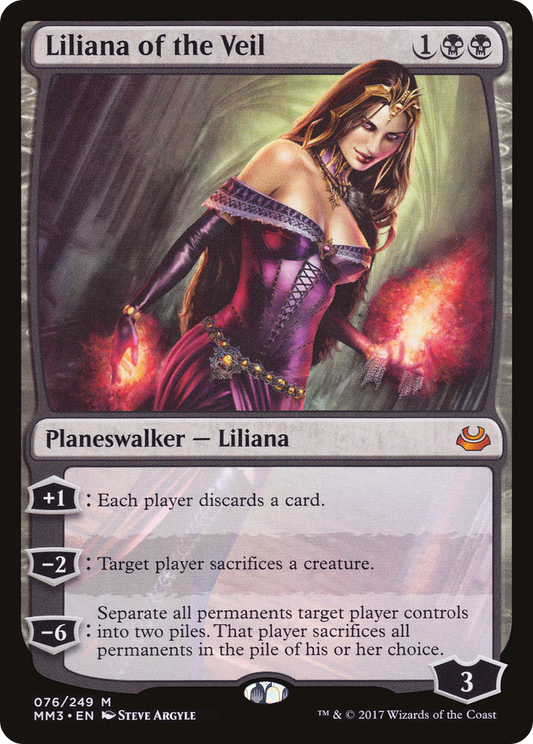 Liliana of the Veil [Modern Masters 2017] Foil