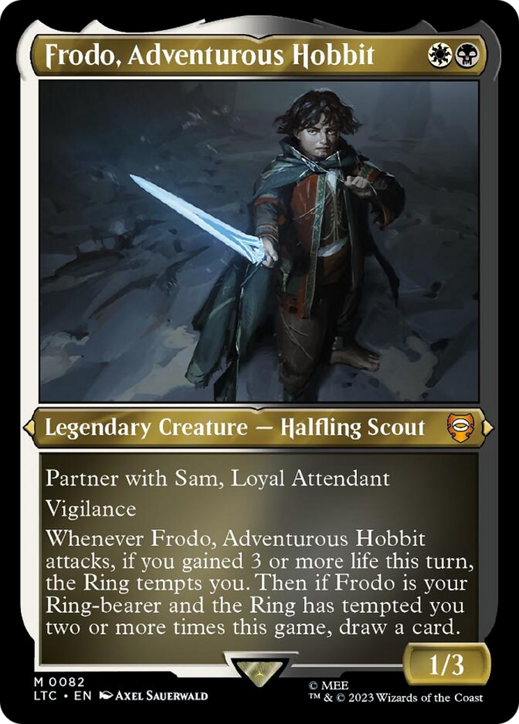 Frodo, Adventurous Hobbit (Display Commander) [The Lord of the Rings: Tales of Middle-Earth Commander] | Silver Goblin
