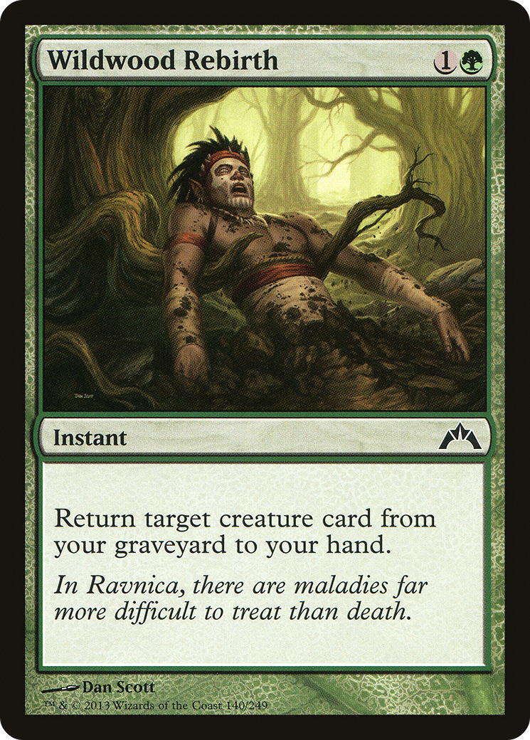 Wildwood Rebirth (140) Foil - Gatecrash
