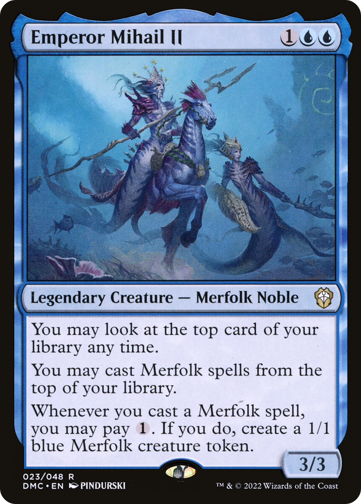 Emperor Mihail II [Dominaria United Commander] | Silver Goblin